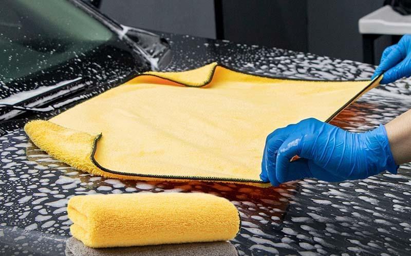 Twist Loop Microfiber Drying Towel