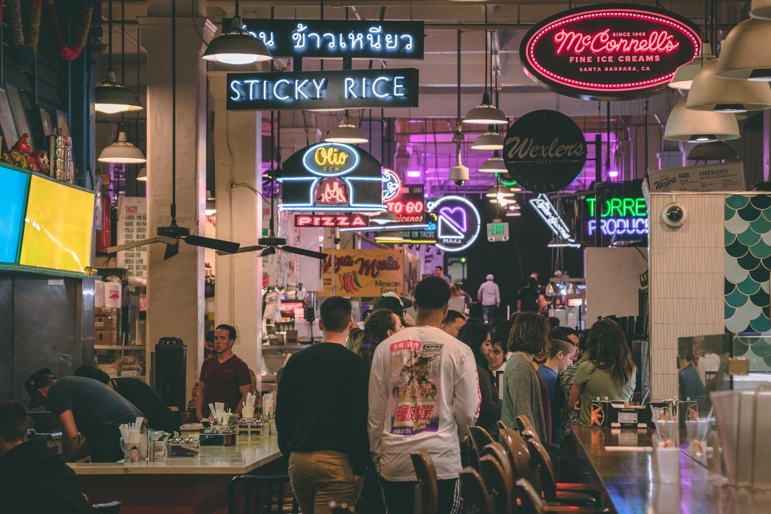 Grand Central Market in Los Angeles, CA. Photo by Jermaine