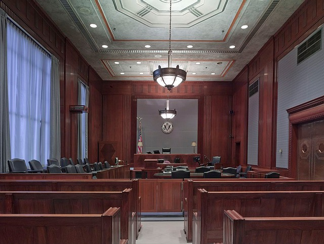 courtroom for climate litigation