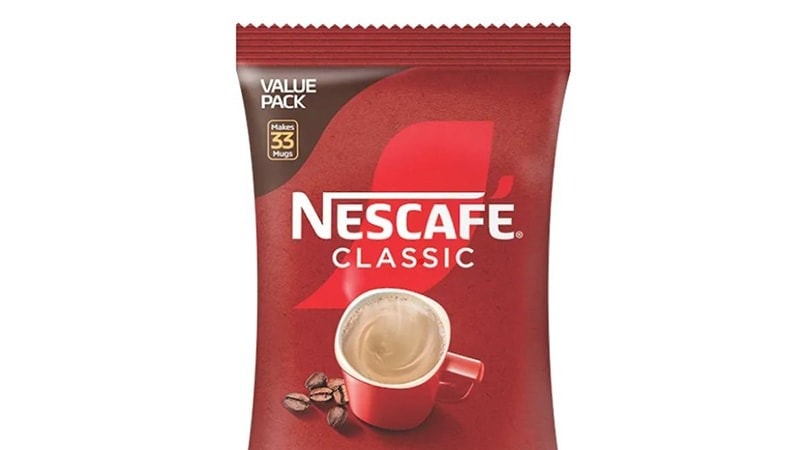 Matte packaging for coffee pouch