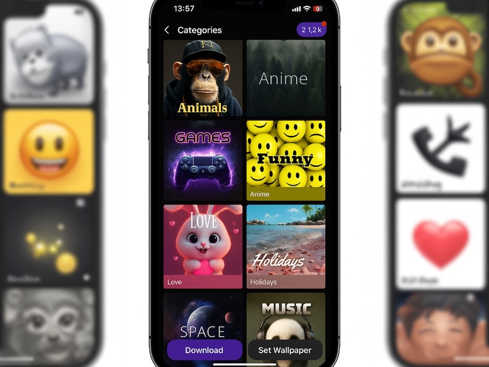 Popular Wallpaper Categories on Zedge