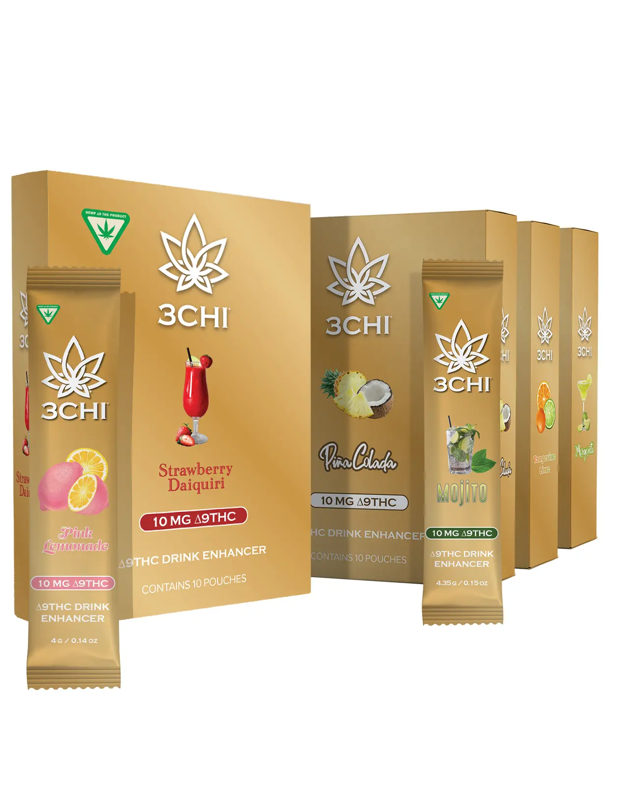 Our drink enhancers are non-alcoholic and com in more than just three flavors or four flavors, but 6 different ones to choose from. There's a flavor for whatever you're looking for.