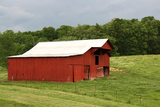 barn, red, tennessee
