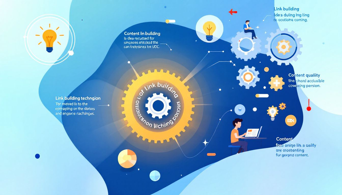 A visual representation of different types of infographics used in link building.