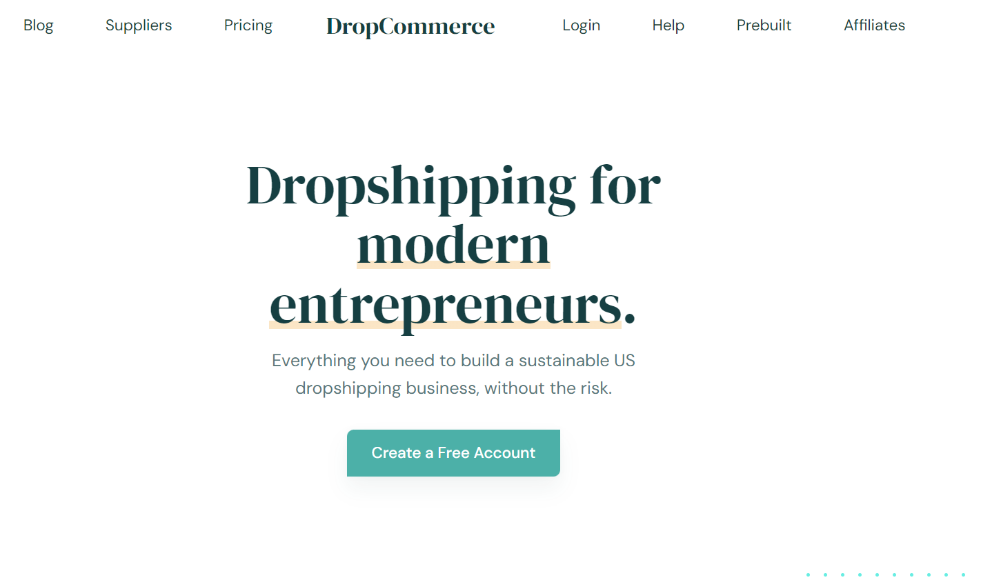 dropcommerce white label dropshipping suppliers USA