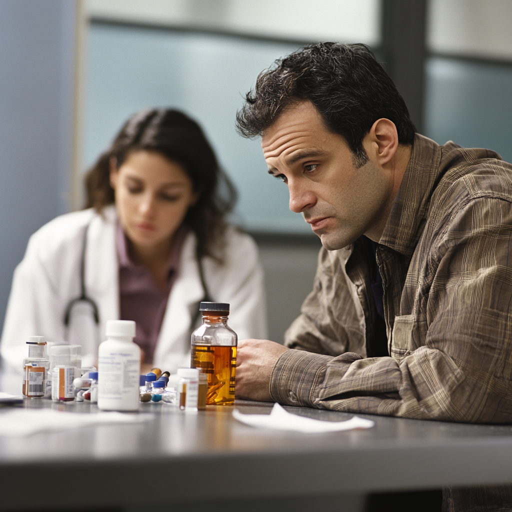 Different treatment options available for drug addicts, including medications and therapy.