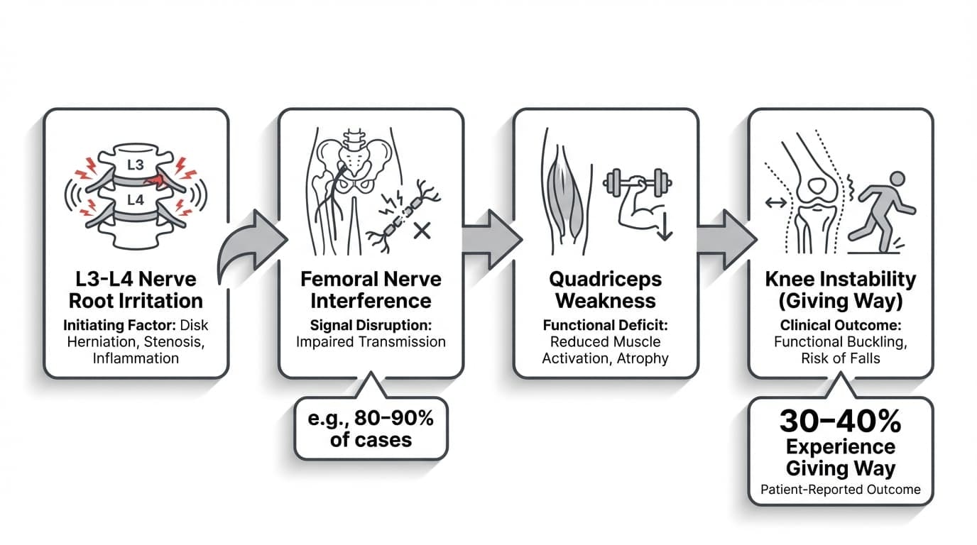 Why Sciatica Causes Knee Instability and Weakness