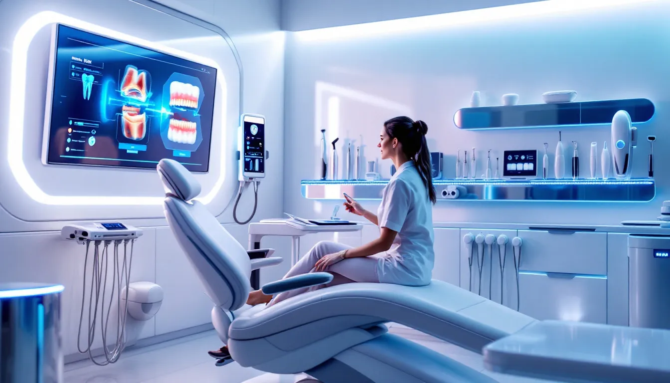 Advanced dental technology used for superior care.