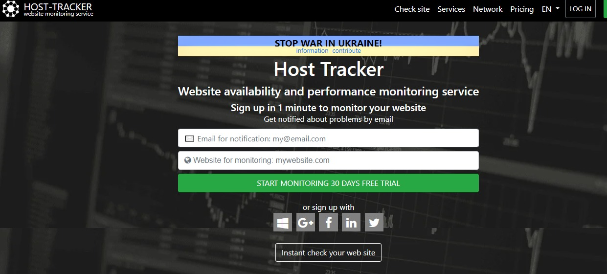 Checking with Host Tracker
