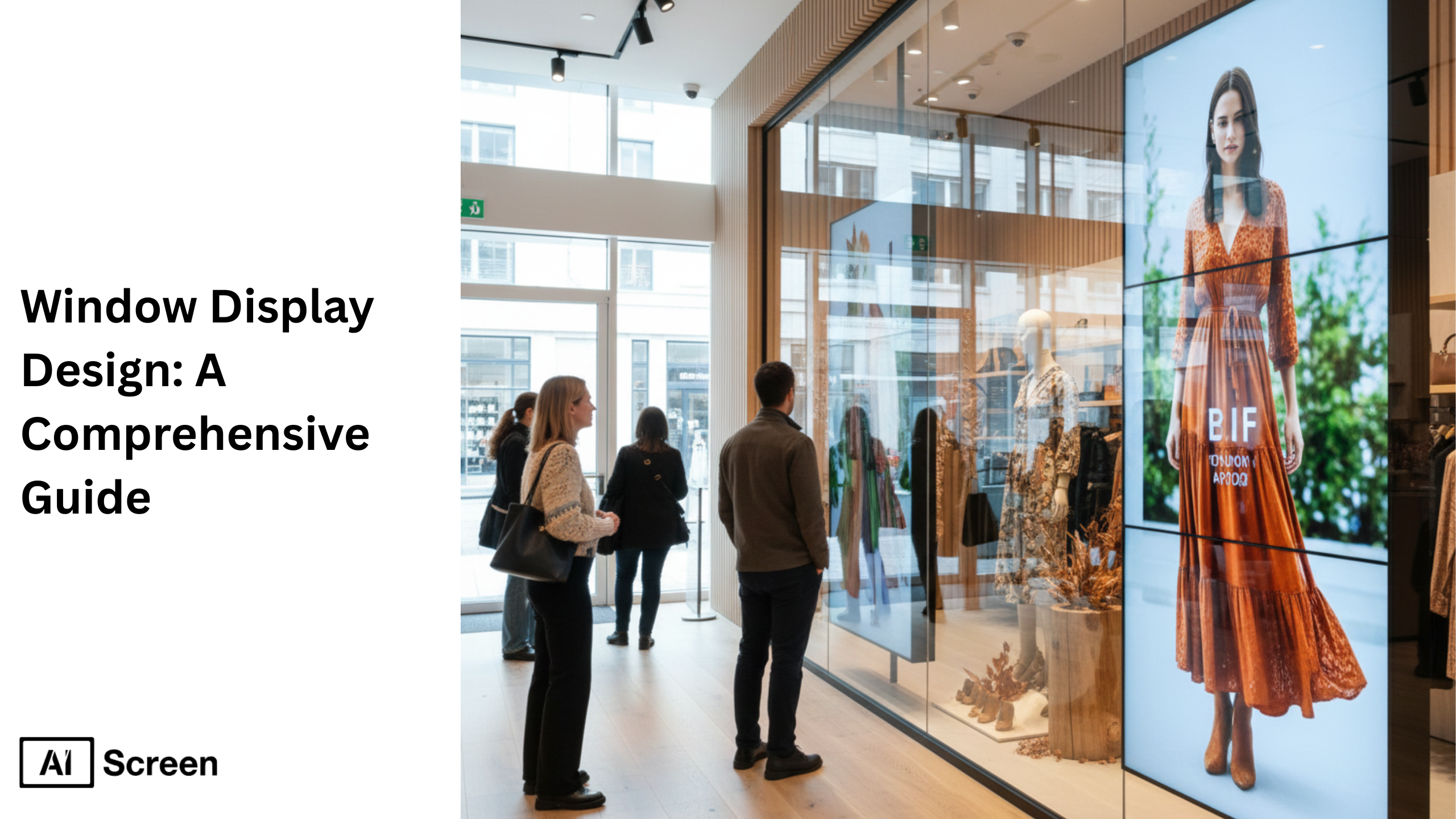 window display design ideas for visual merchandising