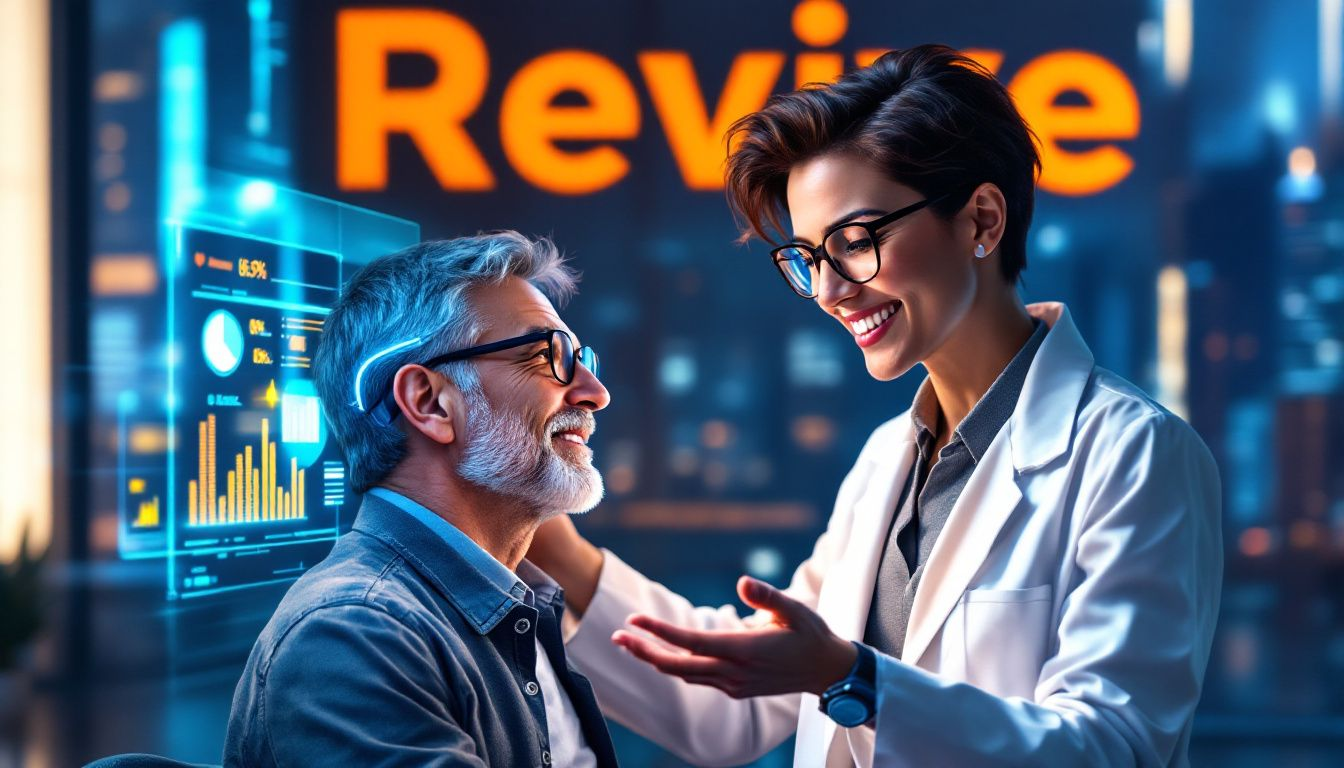 Are Testosterone OTC Products Worth It? Evaluating Their Effectiveness 2 A healthcare professional discussing testosterone therapy with a patient, indicating clinical evidence.