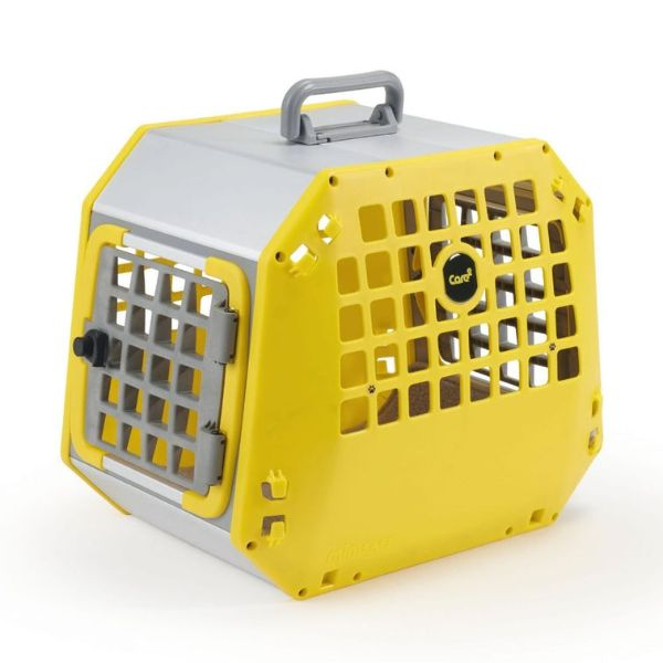 MIM Care Pet Travel Dog Crate Yellow