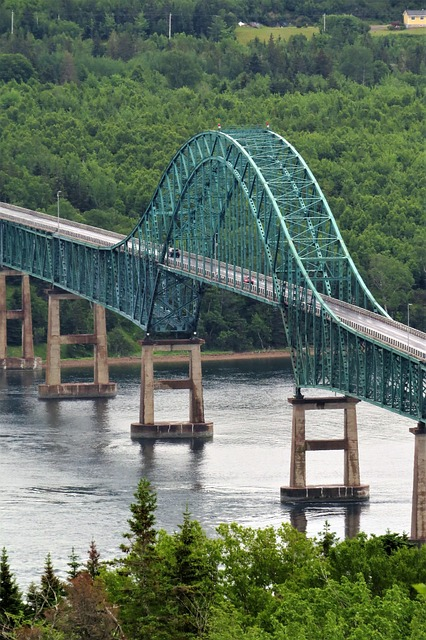 bridge, scotia, coast