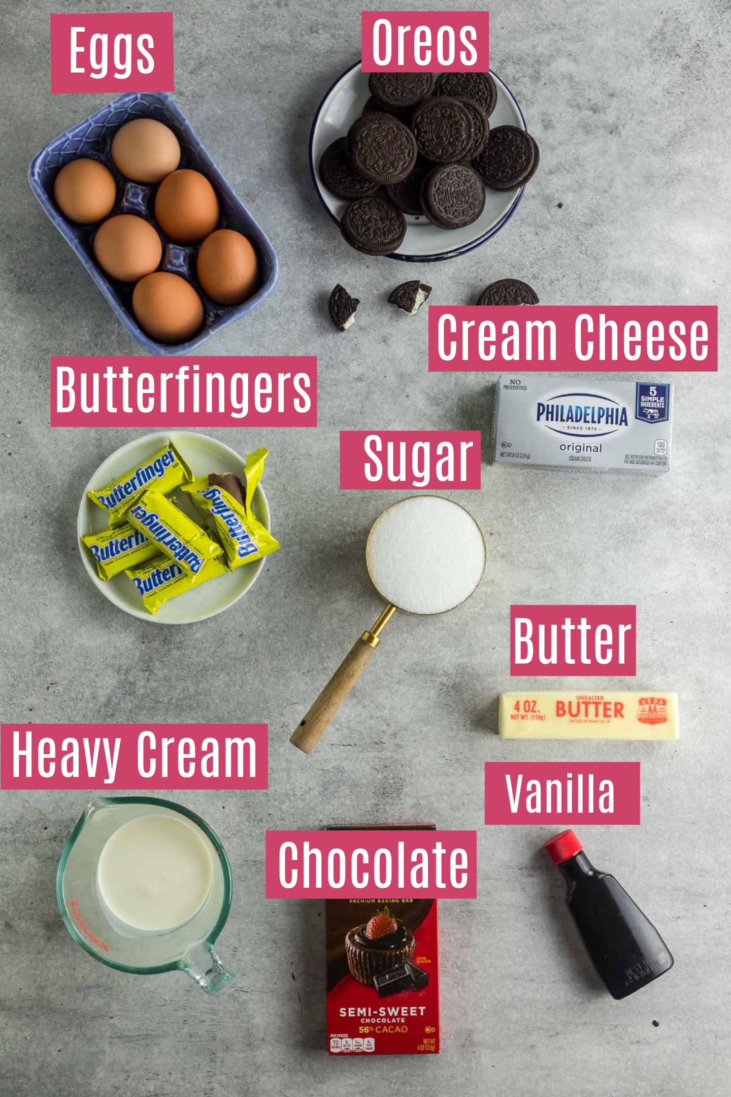 butterfinger cheesecake bar ingredients