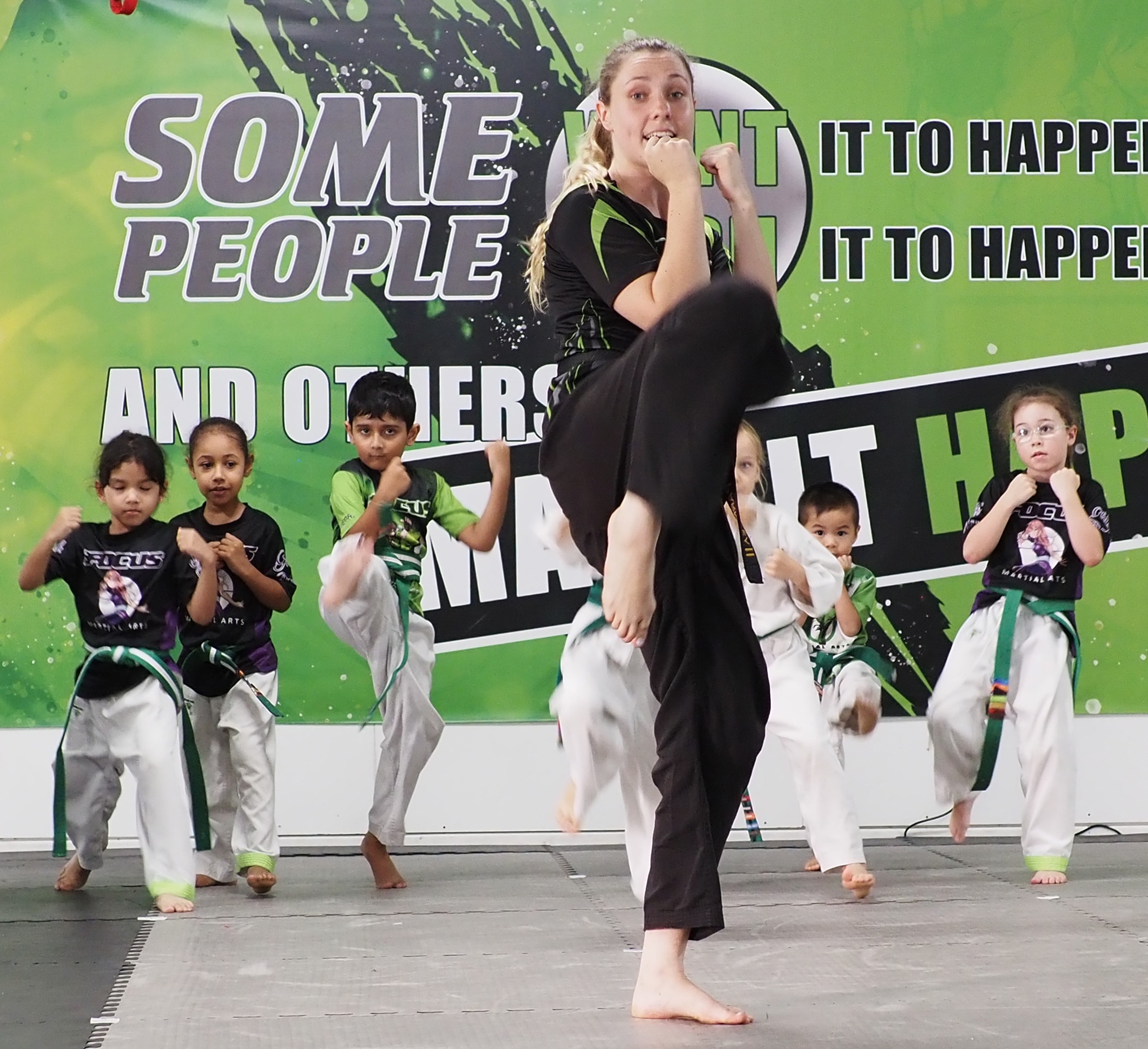 defence classes teach children life skills and defence skills