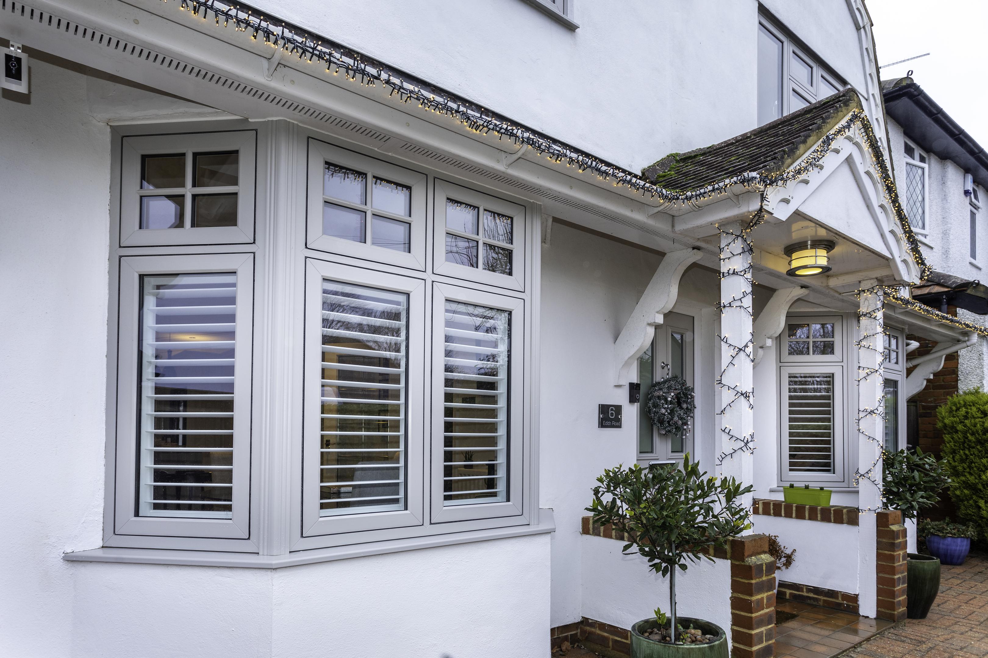 bay windows with triple glazing 