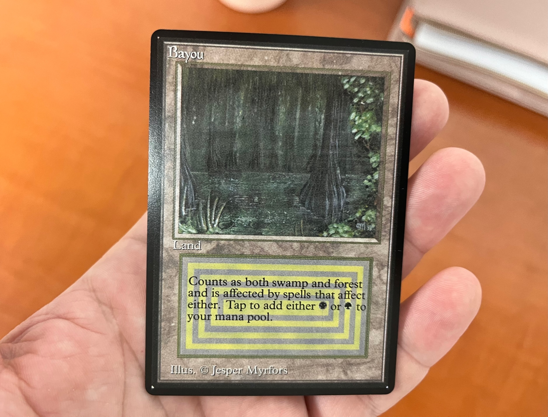 Bayou Dual Land Proxy Card