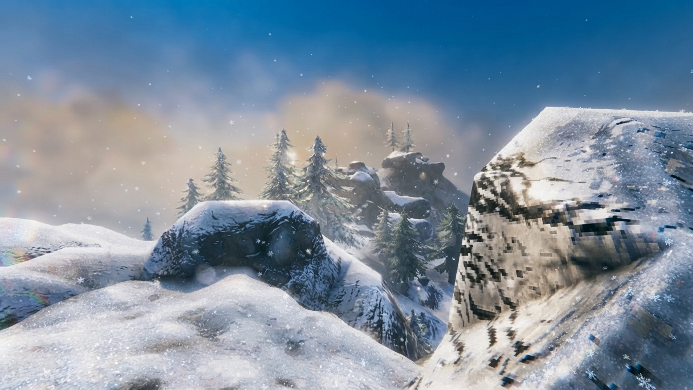 Mountain  - valheim