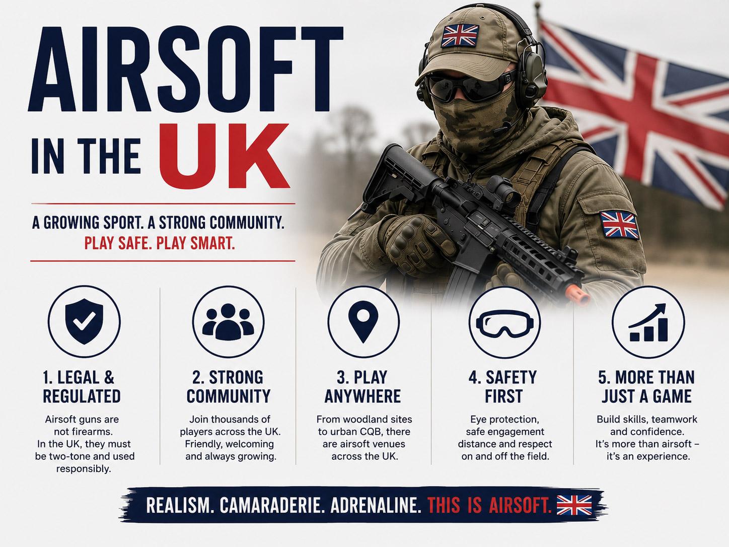 a guide to airsoft in the uk