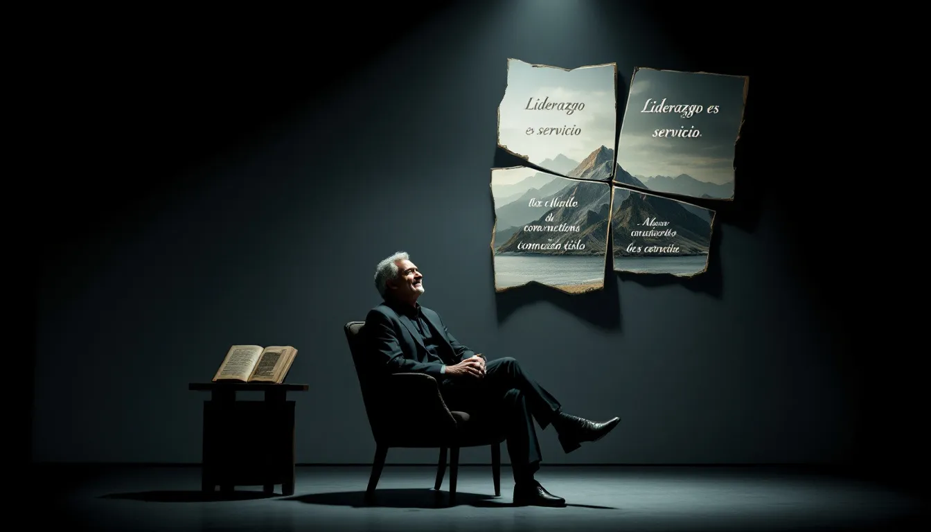 An image illustrating the process of developing leadership character.
