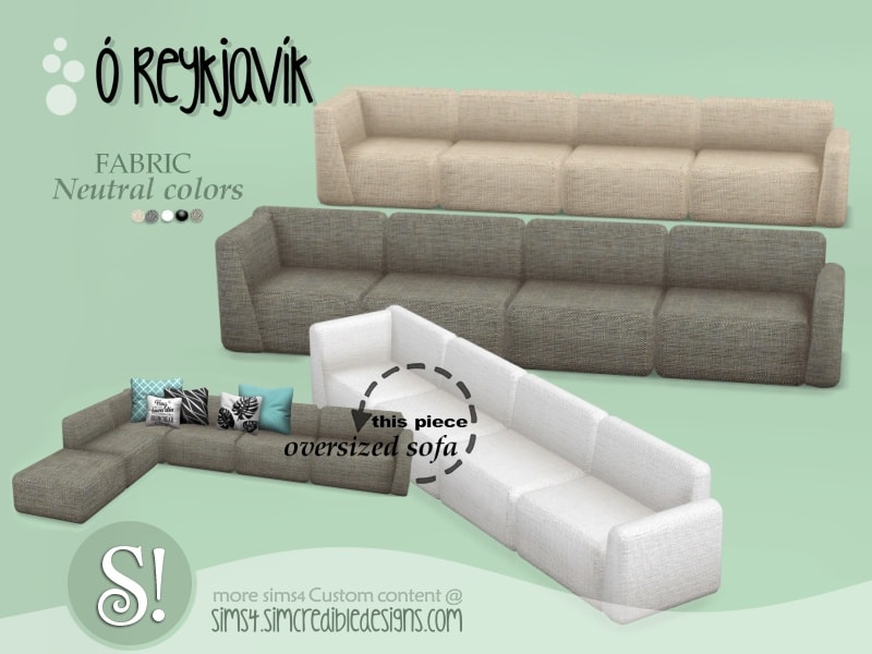 Oh Reykjavik Oversized Sofa