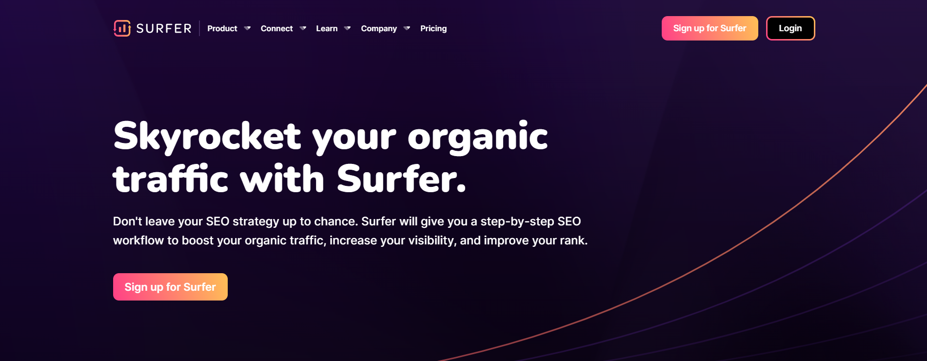 best copywriting software for SEO in general - Surfer SEO