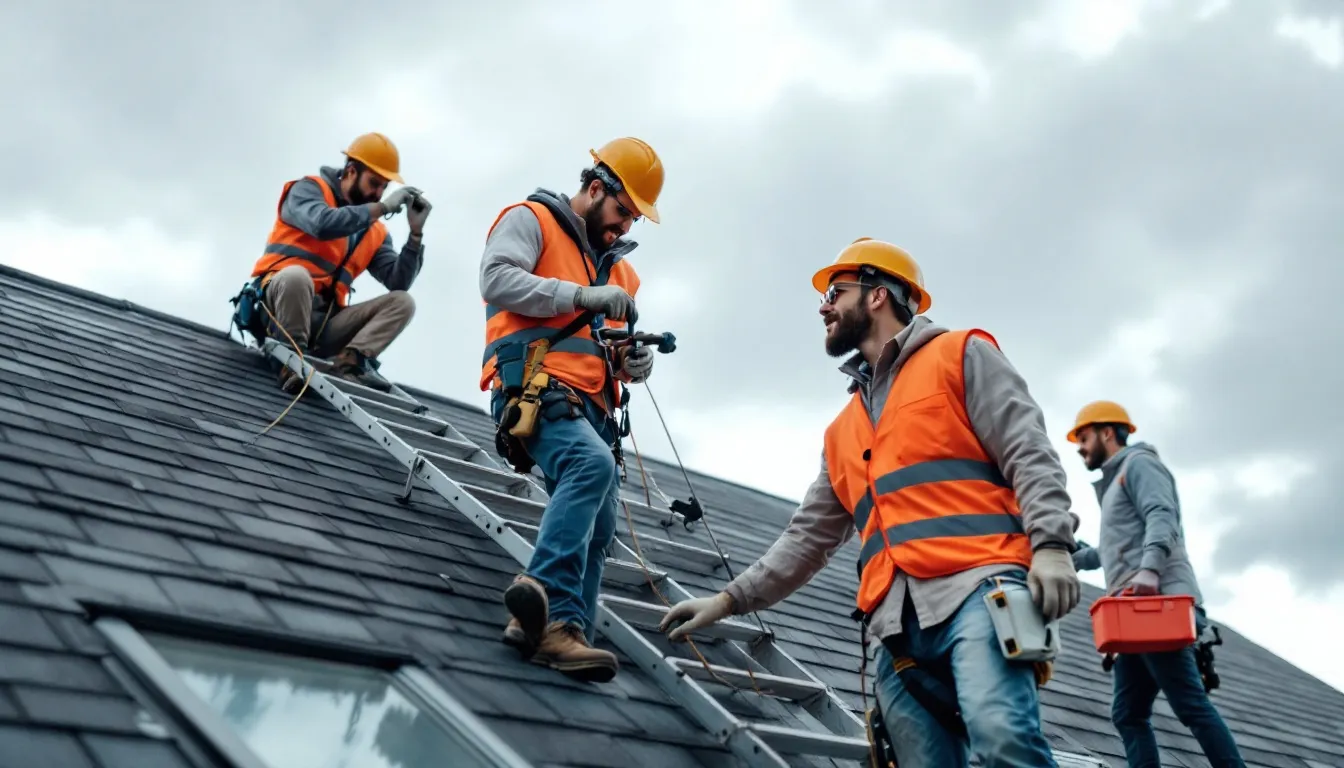 Intervention professionnelle sur une toiture à Nantes : nettoyage à basse pression et traitement anti-mousse pour une protection durable contre l’humidité et les champignons.