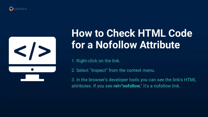 how to check link attribute