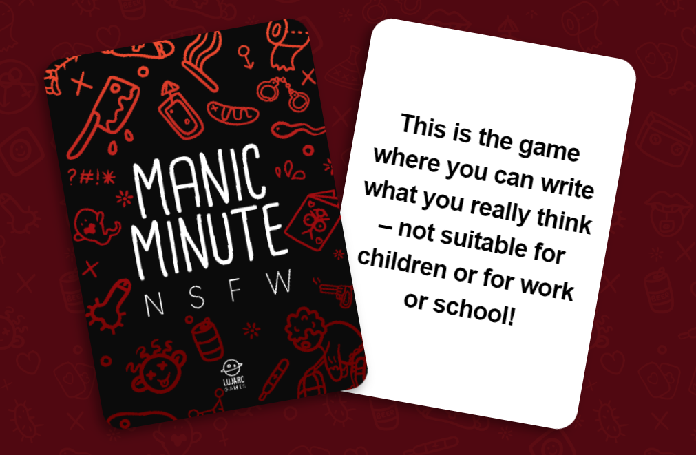 Manic Minute: Not Safe For Work Edition