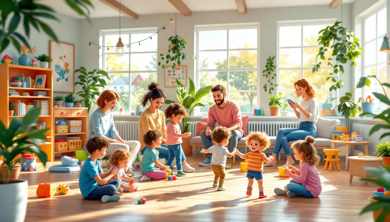 Support for parents of children in childcare in Wageningen.