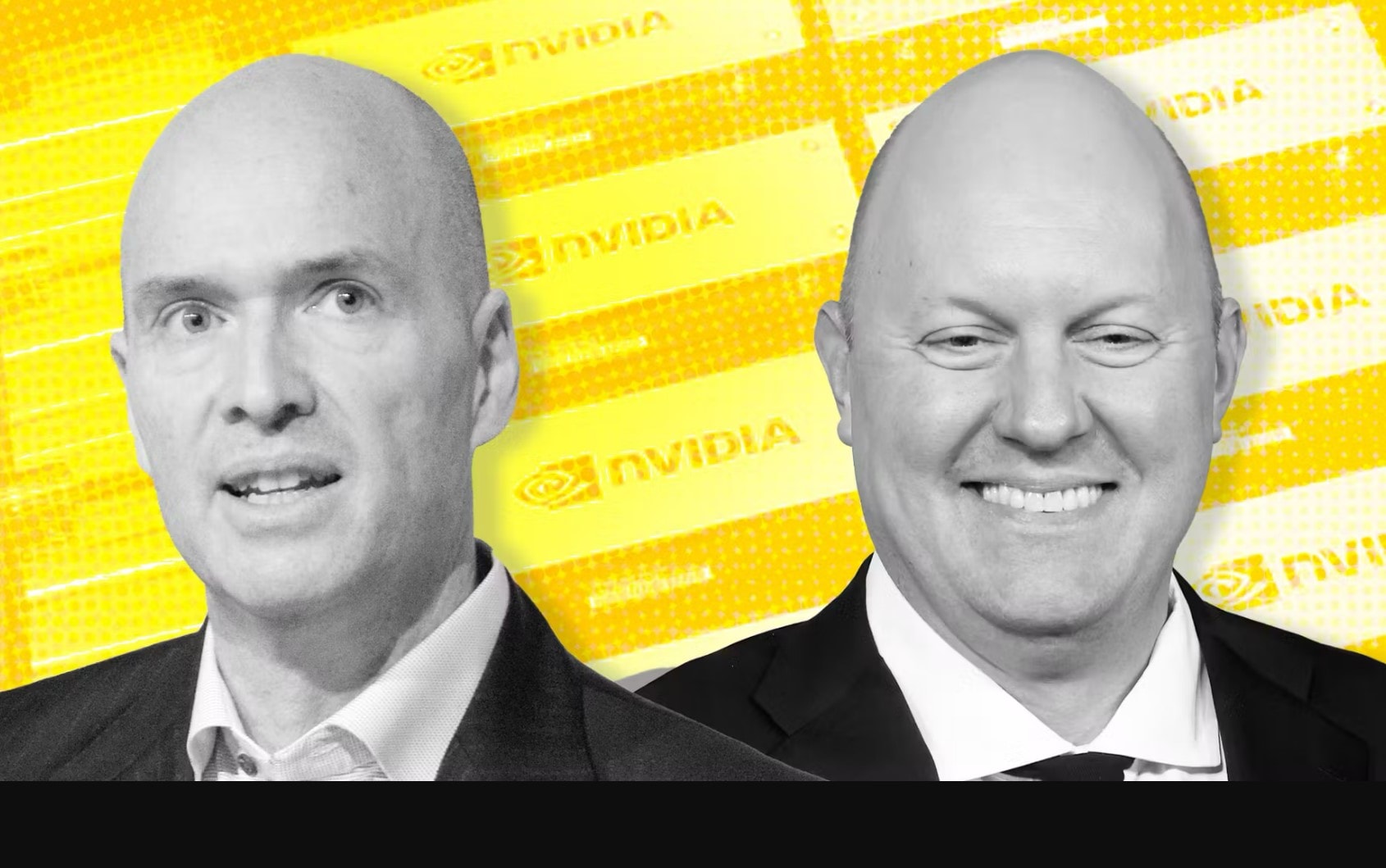 An image of the 2 founders of a16z, Marc Andreessen & Ben Horowitz. 