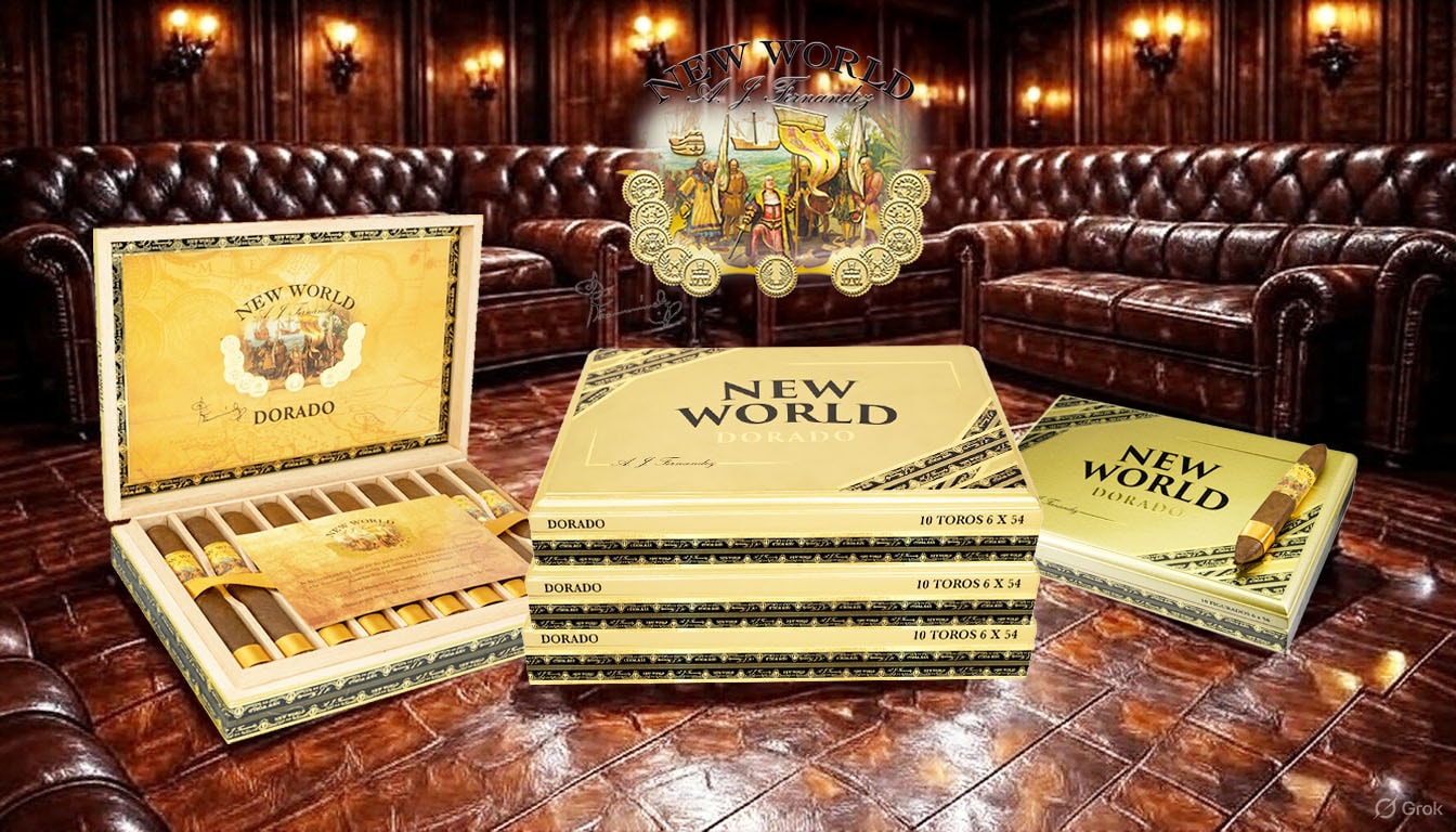 Discover the Elegance of AJ Fernandez's New World Dorado Cigars