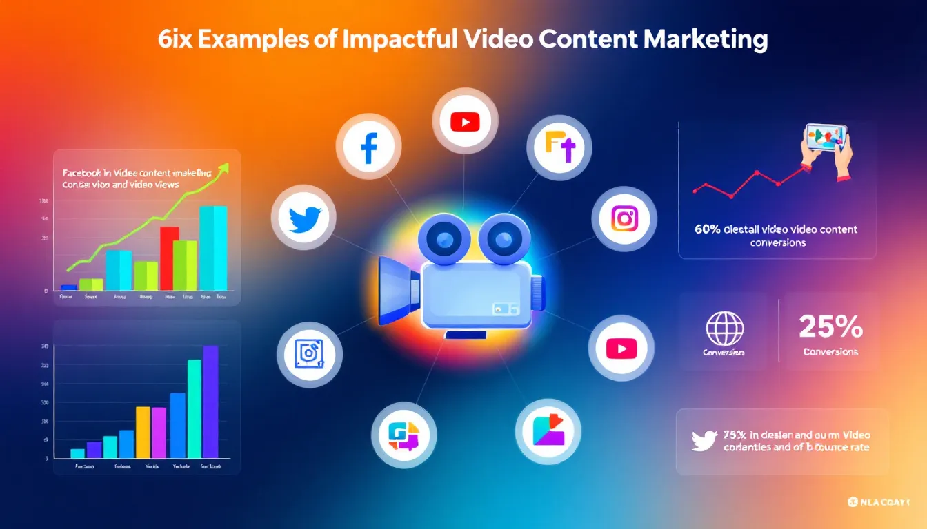 Examples of impactful video content marketing.