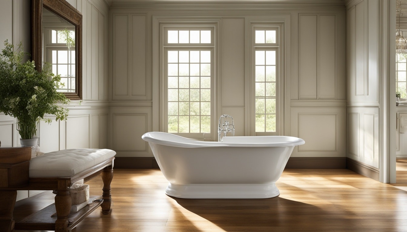 clawfoot tub