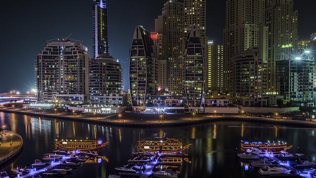 Dubai, marina, Arab