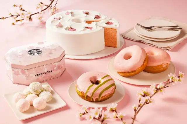 Starbucks Japan Cherry Blossom Treats 2023