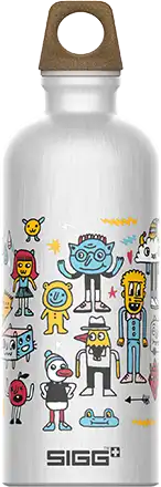 des-bouteilles-d'eau-D'eau-0,6-L-Myplanet-Friends-Par-Sigg