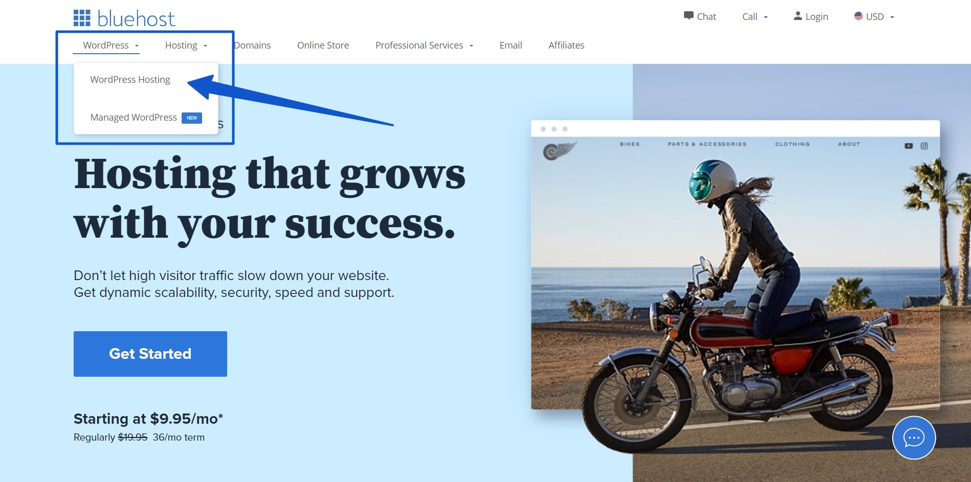 Bluehost WordPress Hosting