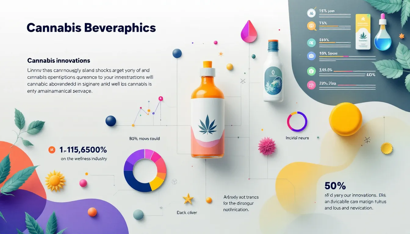 An image highlighting innovations in beverage technology related to cannabis drinks.