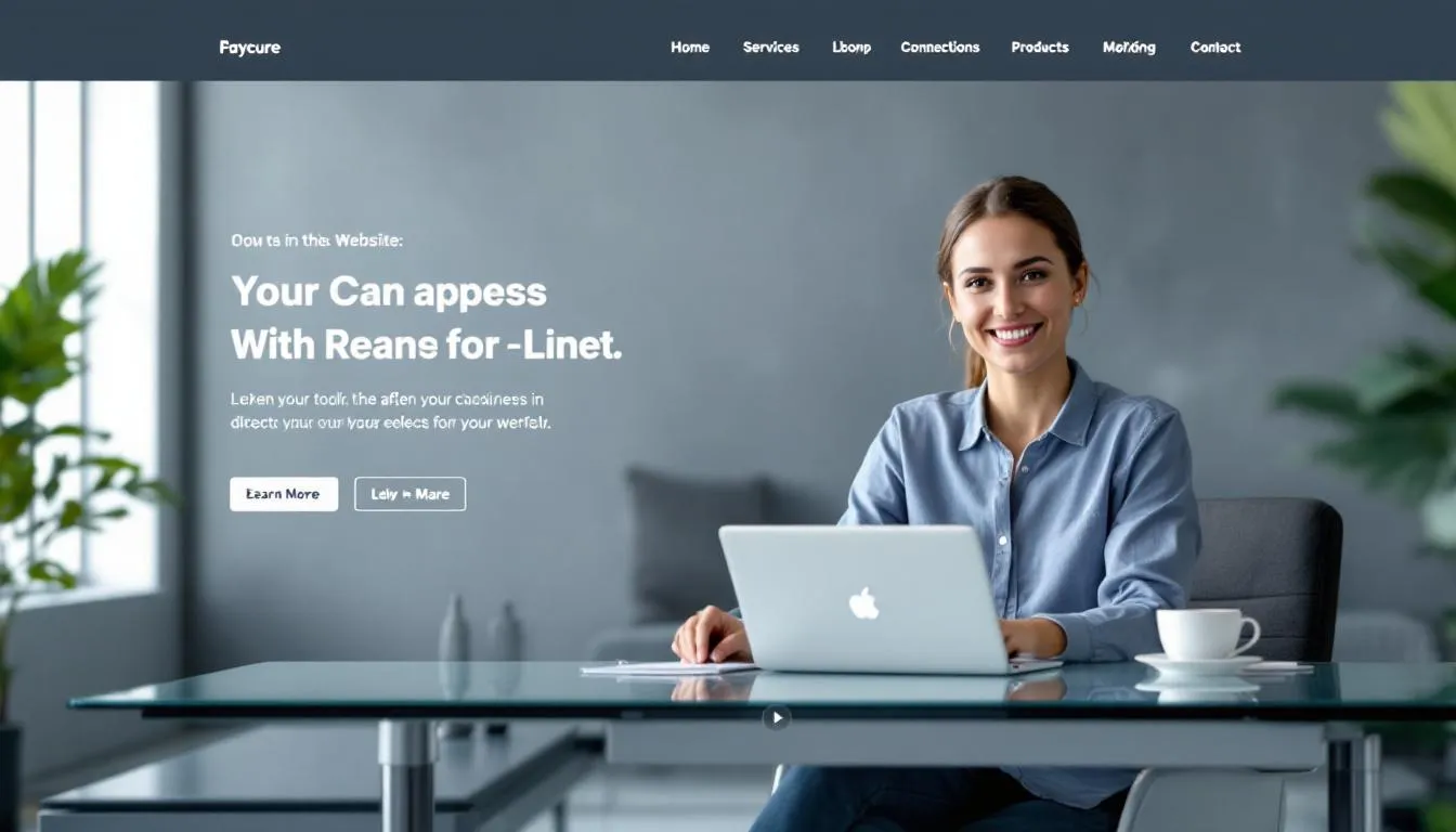 Das Bild zeigt eine Vorlage für ein Website-Video, die verschiedene Elemente wie Text und Video-Inhalte kombiniert, um die Aufmerksamkeit der Besucher zu erhöhen und die Verweildauer auf der Seite zu steigern. Die Vorlage ist darauf ausgelegt, Unternehmen dabei zu helfen, ihre Botschaften effektiv zu kommunizieren und die Conversion-Rate zu verbessern.