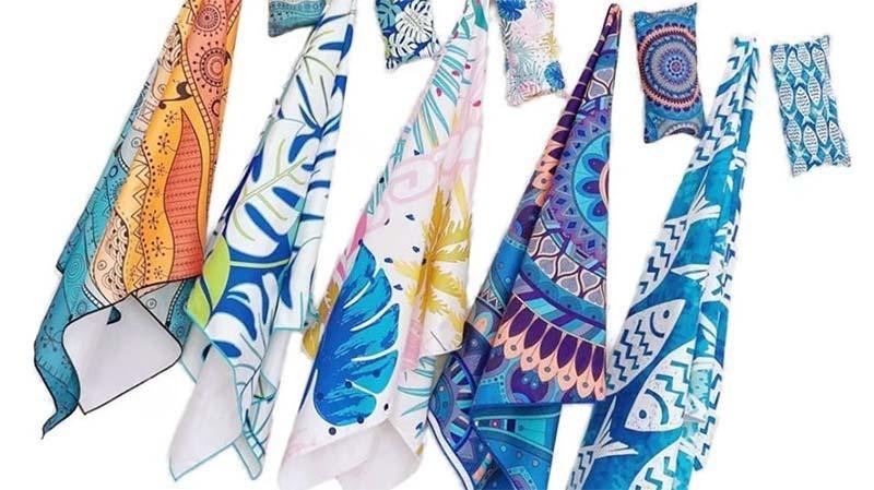 Dye Sublimation on Beach Towels