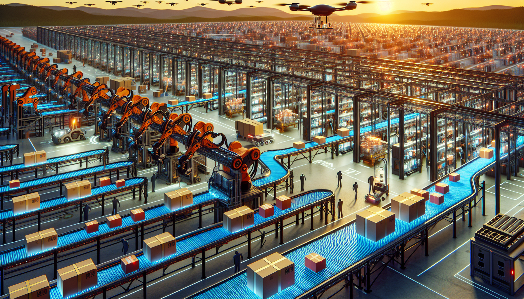 Automation in logistics management for streamlined processes