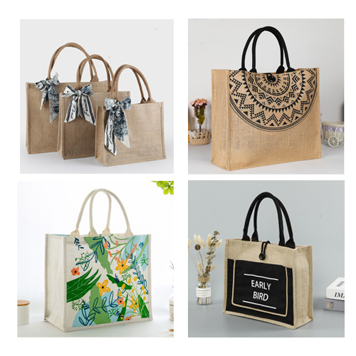 Custom Jute Tote Bags