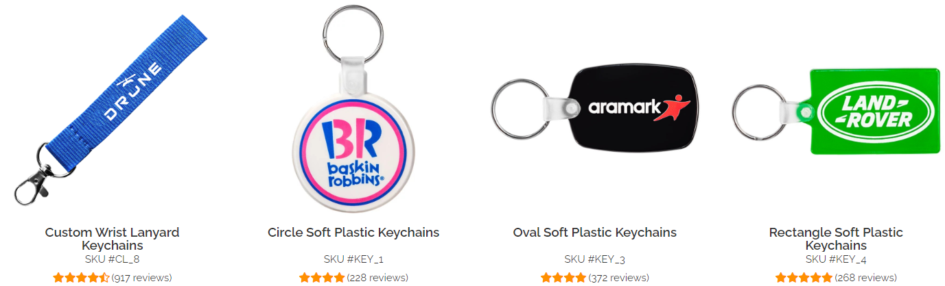 keychains as gift
