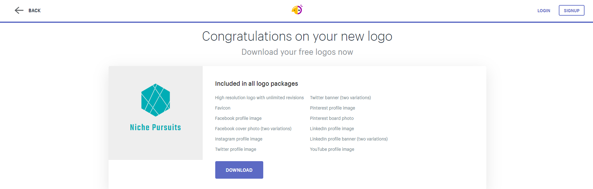 Download your logo