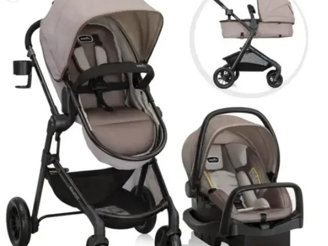 Evenflo Pivot Modular Travel System with LiteMax Infant Car Seat/Image taken from the official website