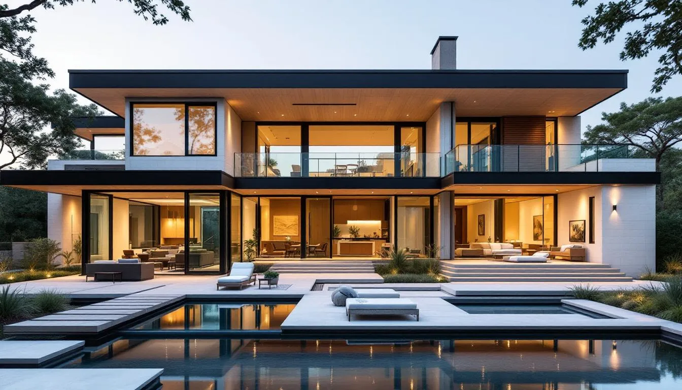 A luxury custom home showcasing fine craftsmanship and modern architecture in Dallas.