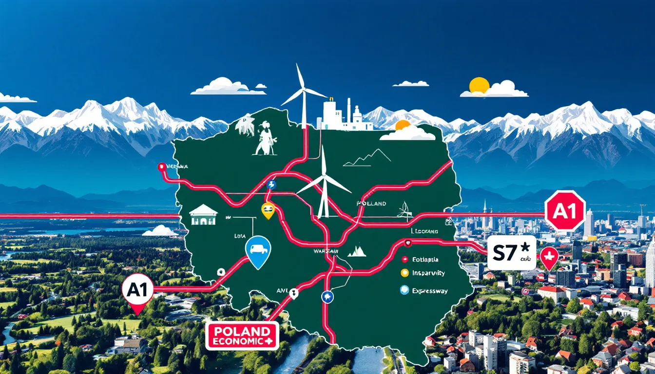 A scenic view of Poland showcasing its beautiful landscapes, ideal for incentive travel.