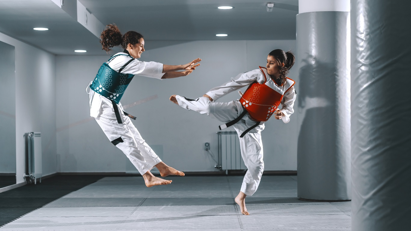 taekwondo enthusiasts 