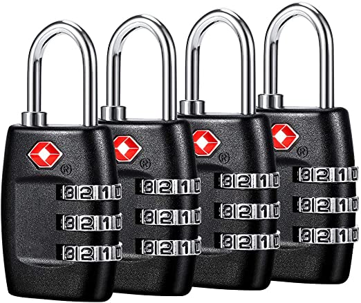 Luggage locks for traveler baggage